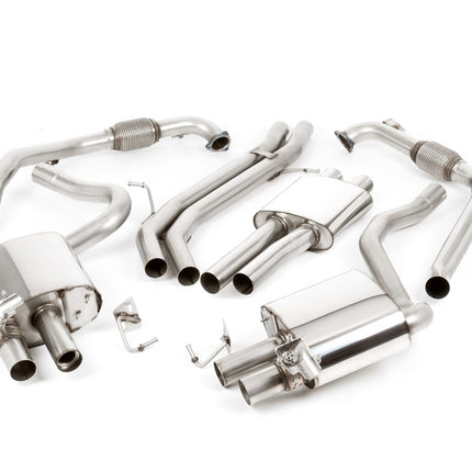 Milltek Sport - Cat Back Exhaust (Multiple Options) Audi S5 B9 (None sport diff models) - Car Enhancements UK