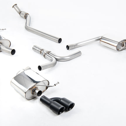 Milltek Sport - Cat Back Exhaust (Multiple Options) Audi A4 B8 2.0TFSI - Car Enhancements UK