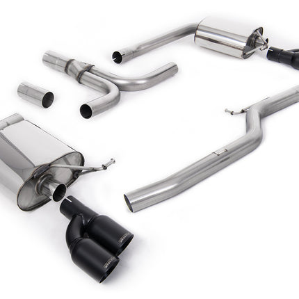 Milltek Sport - Cat Back Exhaust (Multiple Options) Audi A5 B8 (8T) 3.0 TDi (DPF) Coupe & Cabriolet - Car Enhancements UK