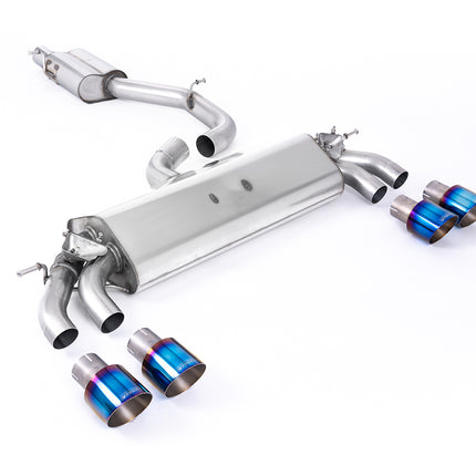 Milltek Sport - GPF Back Exhaust (Multiple Options) - Audi S3 8V / 8V2 (WITH GPF) 3 DOOR MODEL - Car Enhancements UK