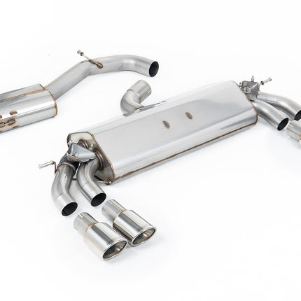 Milltek Sport - GPF Back Exhaust (Multiple Options) - Audi S3 8V / 8V2 (WITH GPF) SPORTBACK - Car Enhancements UK