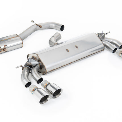 Milltek Sport - GPF Back Exhaust (Multiple Options) - Audi S3 8V / 8V2 (WITH GPF) SPORTBACK - Car Enhancements UK