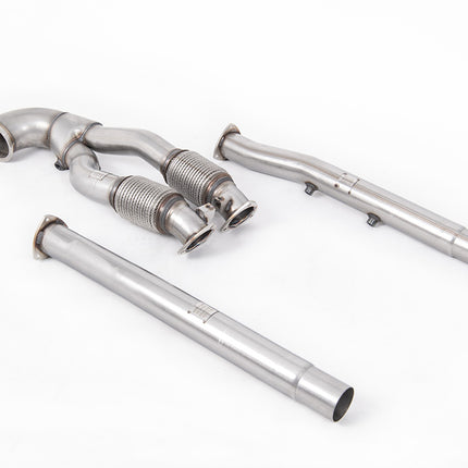 Milltek Sport Downpipe (With or without CAT) - Audi RS3 8V&8Y / RSQ3 F3 / TTRS MK3 (8s) - Car Enhancements UK