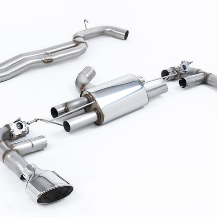 Milltek Sport - Cat Back Exhaust (Multiple Options)  - Audi RS3 8V (Facelift) Sportback - Car Enhancements UK