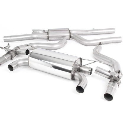 Milltek Sport - GPF Back Exhaust System (Multiple Options) BMW 2 Series M2 Competition F87 - Car Enhancements UK