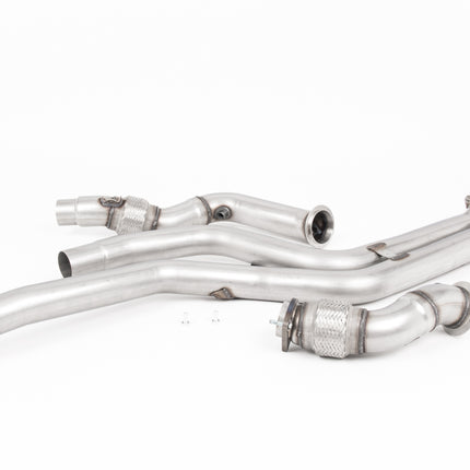 Milltek Sport - Downpipe with Sports cat or Decat - BMW 2 Series M2 Competition F87 - Car Enhancements UK