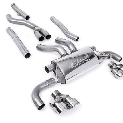 Milltek Sport - Cat Back Exhaust (With GPF Bypass) - BMW M340i G20 & G21 - Car Enhancements UK