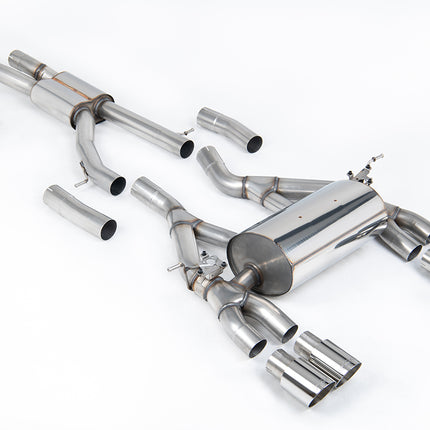 Milltek Sport - Cat Back Exhaust (Multiple Options) - BMW 3 Series M3 F80 & 4 Series M4 F82/F83 (Inc Competition) - Car Enhancements UK