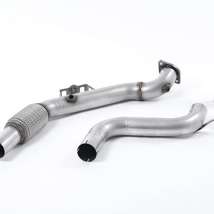 Milltek Sport - Downpipe with Decat or Sports Cat - Ford Mustang MK6 Fastback (S550 & S650) 2.3 EcoBoost - Car Enhancements UK