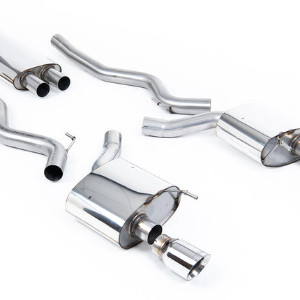 Milltek Sport - Cat Back Exhaust (Multiple Options) Ford Mustang MK6 S550 Fastback (2.3 EcoBoost) - Car Enhancements UK