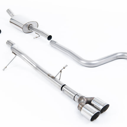 Milltek Sport - Cat Back Exhaust (Multiple Options) MK8 Fiesta 1.0 EcoBoost St Line (None GPF) - Car Enhancements UK