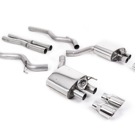 Milltek Sport - GPF Back Exhaust (Multiple Options) - Mustang MK6 5.0 V8 GT (Fastback - Facelift) - Car Enhancements UK