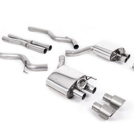 Milltek Sport - GPF Back Exhaust (Multiple Options) - Mustang MK6 5.0 V8 GT (Fastback - Facelift) - Car Enhancements UK