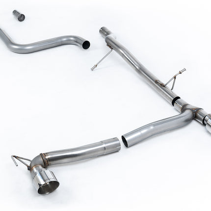 Milltek Sport - GPF Back Exhaust (RS Look) Ford Fiesta MK8 1.0 EcoBoost ST Line (WITH GPF) - Car Enhancements UK