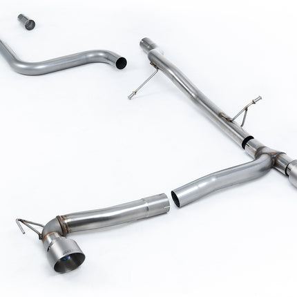 Milltek Sport - GPF Back Exhaust (RS Look) Ford Fiesta MK8 1.0 EcoBoost ST Line (WITH GPF) - Car Enhancements UK