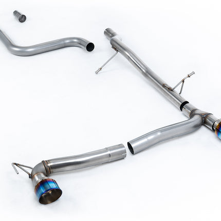 Milltek Sport - GPF Back Exhaust (RS Look) Ford Fiesta MK8 1.0 EcoBoost ST Line (WITH GPF) - Car Enhancements UK