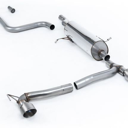 Milltek Sport - GPF Back Exhaust (RS Look) Ford Fiesta MK8 1.0 EcoBoost ST Line (WITH GPF) - Car Enhancements UK