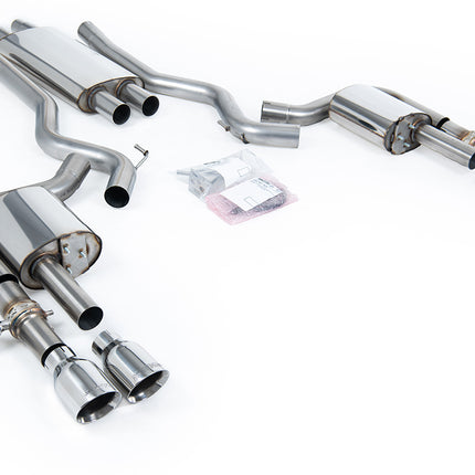 Milltek Sport - Cat Back Exhaust (Multiple Options) Ford Mustang MK6 S650 Fastback (2.3 EcoBoost) - Car Enhancements UK