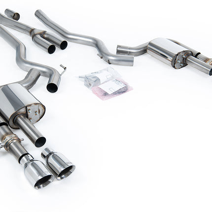 Milltek Sport - Cat Back Exhaust (Multiple Options) Ford Mustang MK6 S650 Fastback (2.3 EcoBoost) - Car Enhancements UK