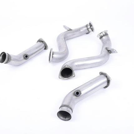 Milltek Sport - Mercedes C-Class C63 & C63 S (W205) Saloon Non-GPF Equipped Models Downpipe with Decat or Sports Cat