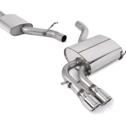 Milltek Sport - Cat Back Exhaust - Audi A3 8P 2.0T FSI QUattro 5 door sportback - Car Enhancements UK