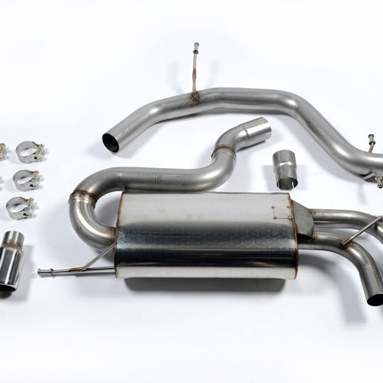 Milltek Sport - Cat Back Exhaust - Audi A3 8P 2.0 FSI 2WD 3 Door (Multiple Options) - Car Enhancements UK