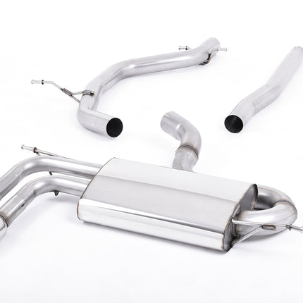 MILLTEK SPORT - DPF BACK EXHAUST - AUDI A3 8P 2.0 TDI 3 DOOR (MULTIPLE OPTIONS) - Car Enhancements UK