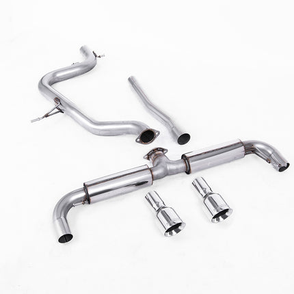 Milltek Sport - Cat/DPF Back Exhaust (Multiple Options) - VW Golf MK6 GTD 2.0 TDi - Car Enhancements UK