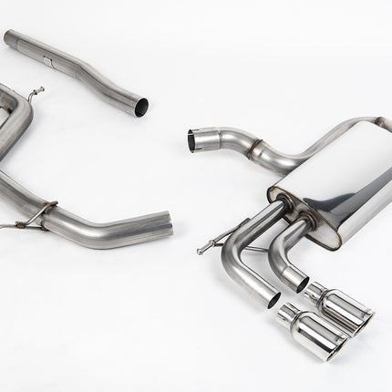 Milltek Sport - Cat Back Exhaust (None Resonated) - VW Golf MK5 GT 2.0 TDi - Car Enhancements UK