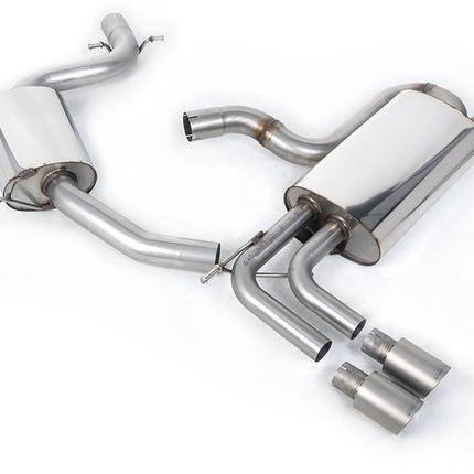 Milltek Sport - Cat Back Exhaust (Multiple Options) Golf MK5 GTi Edition 30 - Car Enhancements UK