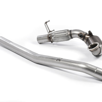 Milltek Sport - Downpipe (With Decat or Sports Cat) - Audi S3 8V All Models (None GPF) - Car Enhancements UK