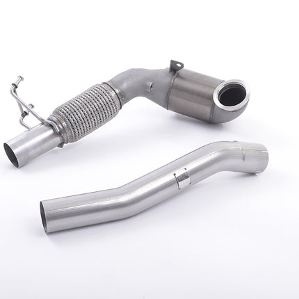 Milltek Sport - Downpipe (With or without Cat) Golf MK7 GTi (Performance Pack / Clubsport / Clubsport S)