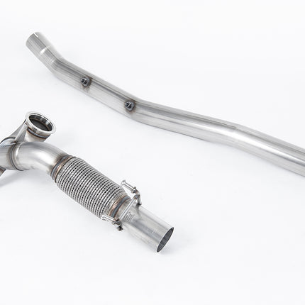 Milltek Sport - Downpipe (With Sports cat or Decat & GPF Delete) - VW/Audi/Seat/Cupra MQB Models With GPF - Car Enhancements UK