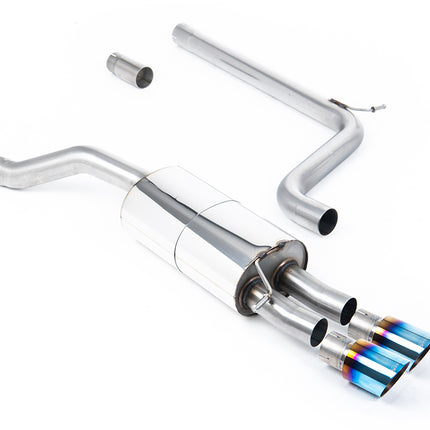 Milltek Sport - VW Polo MK6 (AW) GTI (None GPF) Cat Back Exhaust (Multiple Options)