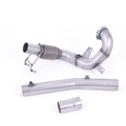 Milltek Sport - Downpipe with Decat Or Sports Cat (Res or None Res) - Audi A1 GB 40TFSI 2.0 (With GPF) 207ps - Car Enhancements UK