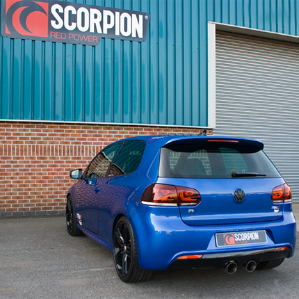 Scorpion Exhausts - VW Golf Mk6 R cat-back Exhaust (Multiple Options) - Car Enhancements UK