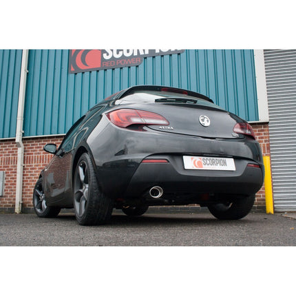 Scorpion Exhausts - Vauxhall Astra GTC 1.4 Turbo - Non-resonated cat-back system - Car Enhancements UK