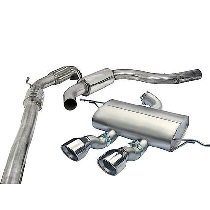 Cobra Exhausts - Seat Leon Cupra R Mk2 1P 2.0 T FSI (10-12) Turbo Back Performance Exhaust