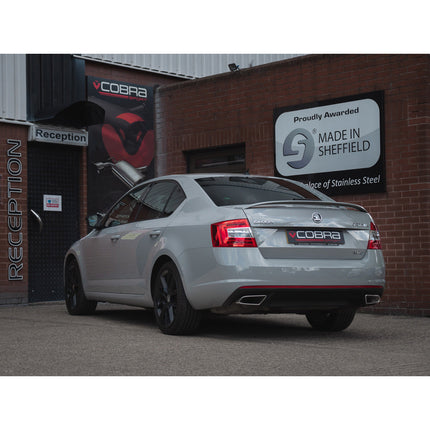 Cobra Exhausts - Skoda Octavia vRS 2.0 TSI (5E) (13-18) Resonator Delete Performance Exhaust