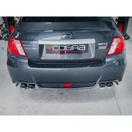 Cobra Exhausts - Subaru WRX STI 2.5 Saloon (10-13) Turbo Back Performance Exhaust