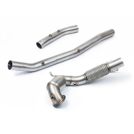 Cobra Exhausts - VW Golf GTI (Mk8) 2.0 TSI (20>) Front Downpipe Sports Cat / De-Cat Performance Exhaust