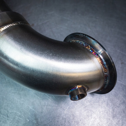 Cobra Exhausts - VW Golf R (Mk8) 2.0 TSI (21>) Front Downpipe Sports Cat / De-Cat Performance Exhaust