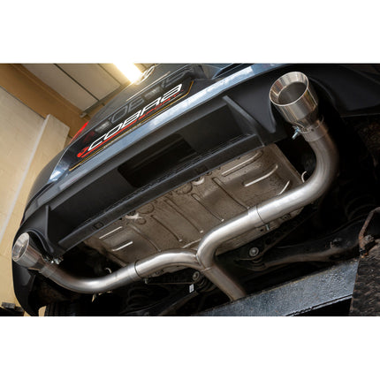 Cobra Exhausts - VW Golf GTI (Mk7) 2.0 TSI (5G) (12-17) Venom Box Delete Race Cat Back Performance Exhaust