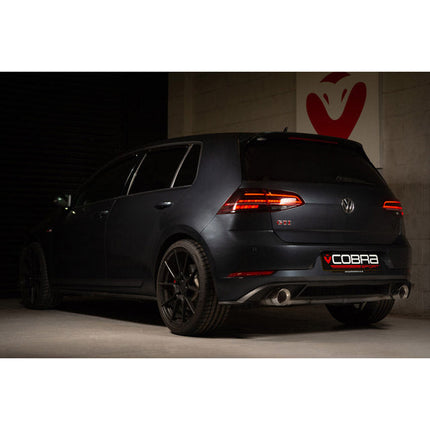 Cobra Exhausts - VW Golf GTI (MK7.5) 2.0 TSI (5G) (17-20) Cat Back Performance Exhaust