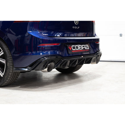 Cobra Exhausts - VW Golf R-Line (Mk8) 1.5 TSI (20>) 'GTI Style' Dual Exit Venom GPF Back Performance Exhaust