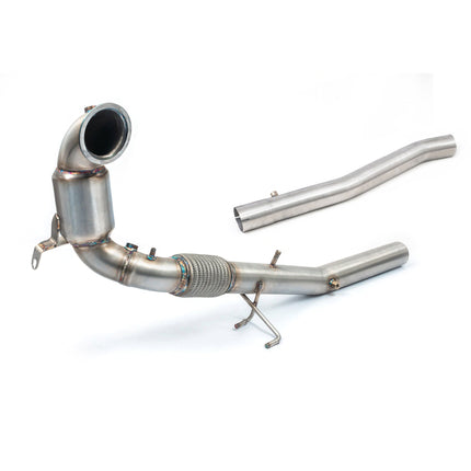 Cobra Exhausts - VW Golf R (Mk8) 2.0 TSI (21>) Front Downpipe Sports Cat / De-Cat Performance Exhaust