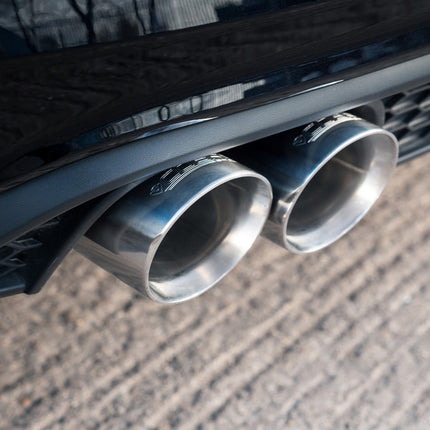 Cobra Exhausts - VW Polo GTI (AW) Mk6 2.0 TSI (17-18 Pre-GPF Models) Venom Rear Box Delete Race Cat Back Performance Exhaust