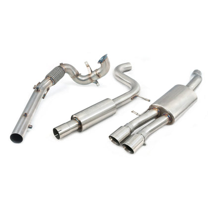 Cobra Exhausts - VW Polo GTI (AW) Mk6 2.0 TSI (19>) Turbo Back Performance Exhaust