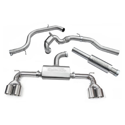 Cobra Exhausts - VW Golf GTI (Mk7) 2.0 TSI (5G) (12-17) Quad Exit Turbo Back Golf R Style Performance Exhaust