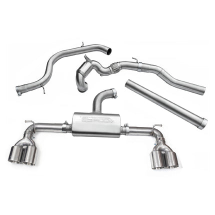 Cobra Exhausts - VW Golf GTI (Mk7) 2.0 TSI (5G) (12-17) Quad Exit Turbo Back Golf R Style Performance Exhaust